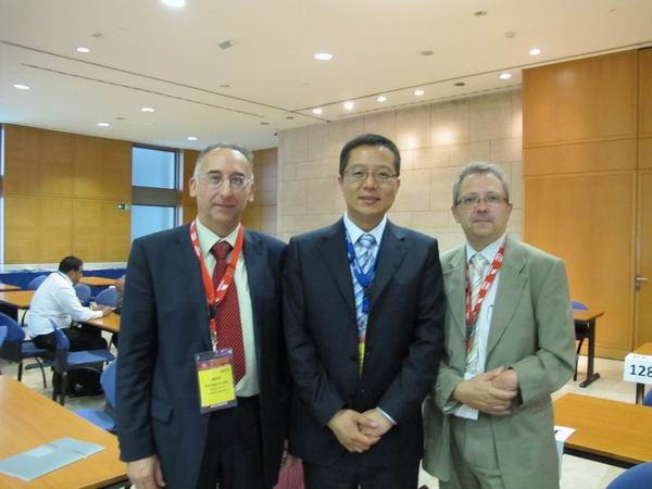 焦点娱乐集团总裁王文出席中欧物流货代企业洽谈会
