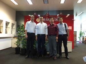 友和道通航空公司客人来访焦点娱乐上海分公司