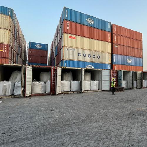 500吨兰炭出口海运